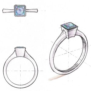Turquoise Empress Ring